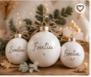 Weihnachtskugel personalisiert