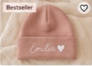 Personalisierte Beanie mit Wunschname