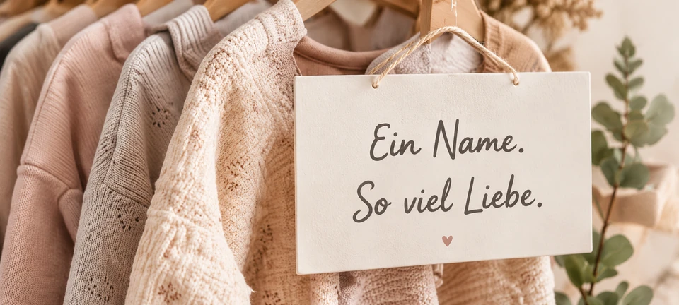 Liebevoll zusammengestellte personalisierte Kleidung